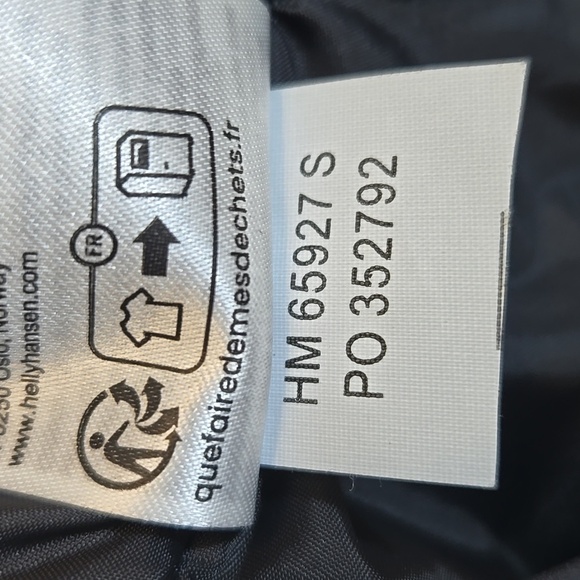 Helly-Hansen Mens Alpha 4.0 Jacket Fitted M Gray 65927 Helly Tech Recco H2 Flow - Picture 13 of 16